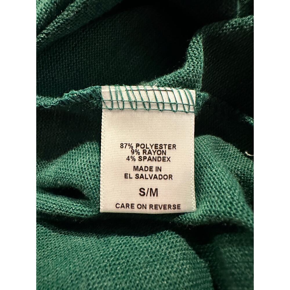 New York & Company Green Long lightweight workwear open front cardigan Size S/M - Picture 8 of 9